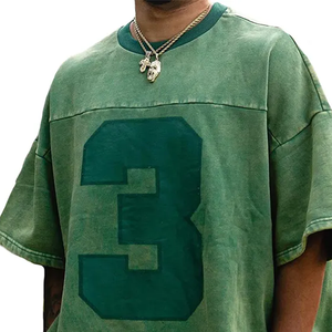 เสื้อยืดปักลายตัวอักษร100% สำหรับผู้ชายจากผู้ผลิตสูง - Product Image 3