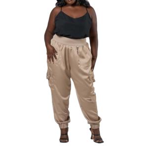 Pantalon cargo respirant pour femme 2026 Cool Girl Wear avec poches, coupe droite, salopette pour femme, pantalon cargo pour filles - Product Image 1