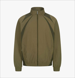 Chaqueta Deportiva Cortavientos Personalizada para Invierno |   Conjunto de pantalones cortos unisex de 2 piezas |   Chaqueta ligera con capucha y cremallera 100% nailon y pantalones cortos deportivos - Product Image 2