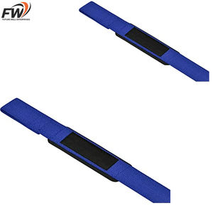 Sangles de musculation rembourrées en néoprène et coton, robustes, personnalisées OEM, pour hommes, pour soulever des poids, faire des tractions et des deadlifts. - Product Image 5