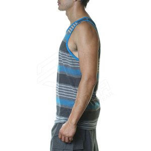 Service OEM Nouveau design de débardeur d'haltérophilie pour hommes saison d'été de haute qualité coupe régulière débardeur pour hommes - Product Image 6