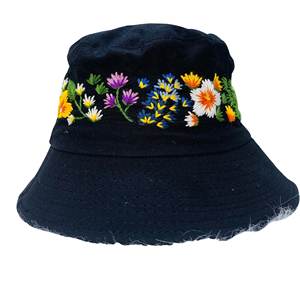 Chapeau avant et arrière personnalisé de haute qualité 100% coton chapeau brodé personnalisé OEM fabriqué au Vietnam - Product Image 5