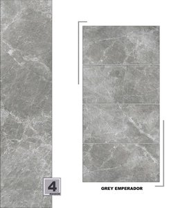 Carreaux de sol et de mur en porcelaine émaillée polie brillante d'aspect de marbre d'onyx de haute qualité 60x120 600X1200 - Product Image 4