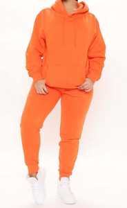 Chándales OEM ligeros ajustados para mujer, algodón transpirable, poliéster, patrón sólido, de talla grande para la temporada de invierno para adultos - Product Image 6