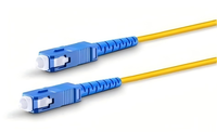 Cordon de raccordement simple mode monomode SC UPC de 3 mètres, 2,0 mm, en PVC