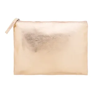 Mecol Personalized Metallic <b>Toiletry</b> Bag Custom Merchandising Trousse - Product Image 5