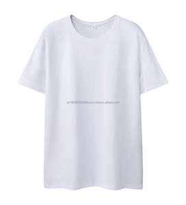 Vêtements pour hommes de haute qualité T-Shirt décontracté 70% coton 30% Polyester Logo personnalisable T-shirt de style col rond - Product Image 5