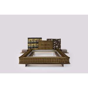 Mah Jong Kenzo Luxurious <b>Queen</b>/King Platform <b>Bed</b> Modern Luxury Design <b>with</b> Upholstered <b>Storage</b> Features Soft Home <b>Bed</b> - Product Image 2