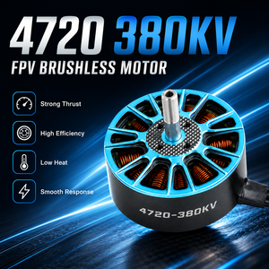 Motor sin Escobillas FPV 4720 380KV de Alto Torque y Largo Alcance para Drones de Carga Pesada y Quadcopters - Product Image 2