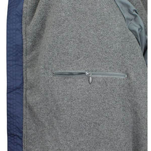 Blouson aviateur d'hiver personnalisé de haute qualité pour hommes, vêtements d'extérieur légers, design en tissu de toile long à capuche, nouveauté - Product Image 3