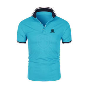 T-shirt pour homme en polyester/coton de haute qualité, 260 grammes, impression personnalisée, logo de marque OEM, séchage rapide, écologique - Product Image 1