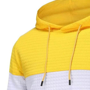 เสื้อฮู้ดดี้ผู้ชาย ผ้าฝ้ายฟลีซ 100% สีพื้น สวมใส่สบาย ระบายอากาศได้ดี เป็นมิตรกับสิ่งแวดล้อม เหมาะสำหรับฤดูหนาว - Product Image 6