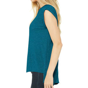 Nuevas camisetas sin mangas transpirables suaves y relajadas para mujer - Product Image 3