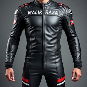 Traje de carreras Sportbike aprobado por la CE, protector de espalda Nivel 2, cuero perforado, Ventilación de clima cálido, seguridad en la conducción, Superbike - Product Image 3