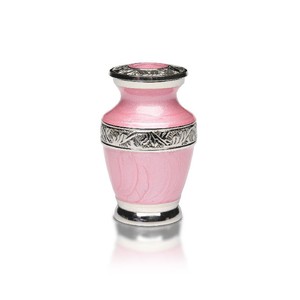 Mini urnes de qualité d'usine, thème moderne, accessoires de funérailles en métal, les urnes de crémation, idéales pour les cendres humaines et les Moments mémorables - Product Image 4