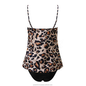 Tankini sans bretelles pour femmes, ensemble de maillot de bain 2 pièces, léger, respirant, écologique, séchage rapide, logo sur le devant, pour les journées à la plage et à la piscine - Product Image 2