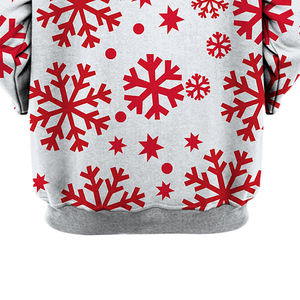 Fabricantes de ropa con logotipo personalizado, venta al por mayor, sudaderas OEM de alta calidad para hombre, sudaderas con capucha en blanco, sudadera con cremallera personalizada de gran tamaño Unisex - Product Image 3