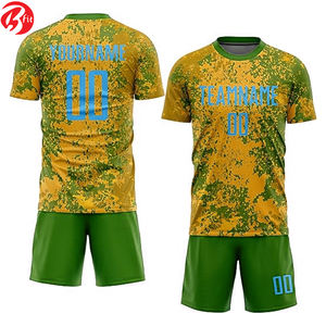 New Adults Soccer Jersey Training Uniform Sets Automated Cutting <b>Football</b> Shirts & <b>Tops</b> Team Soccer Wear - Product Image 3