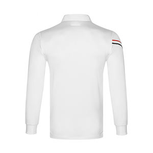 Polo de qualité supérieure en tricot spandex/polyester pour chemises, faible MOQ, style décontracté ajusté, col, manches courtes, séchage rapide - Product Image 5