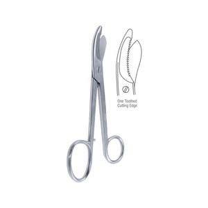 OEM surgical scissor manufacturer tools <b>Gauze</b> <b>Bandage</b> Scissor Dressing Shear Plaster Shears 14cm 18cm Nurse Scissor Full Steel - Product Image 1