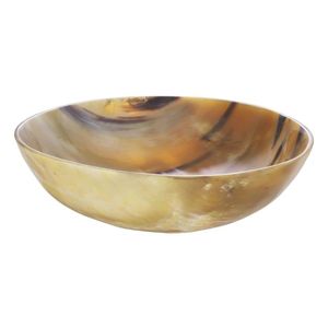 ลองทำด้วยมือคุณภาพสูงทำด้วยมือชามฮอร์นขัดสูงเครื่องครัวสำหรับเสิร์ฟซุปก๋วยเตี๋ยว - Product Image 6