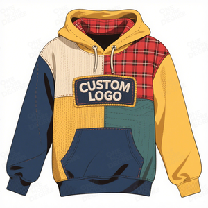 เสื้อมีฮู้ดพิมพ์ลายซิปเทอร์รี่ฝรั่งเศส260gsm เสื้อมีฮู้ดผ้านุ่มระบายอากาศได้เสื้อผ้าแนวสตรีทโลโก้ด้านหน้ามีซับในดีไซน์ยาว - Product Image 4