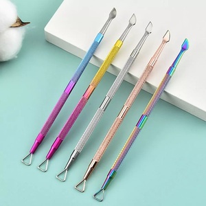 ที่ดันหนังที่ตัดหนังกำพร้าสแตนเลสเครื่องมือตัดแต่งเล็บที่มีความแม่นยำ - Product Image 3