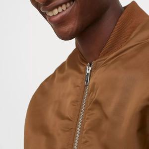 Bomber coupe-vent en Nylon pour homme, veste coupe-vent personnalisée, vêtement d'extérieur chaud, meilleure qualité, Offre Spéciale - Product Image 3