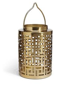 Lanterne en laiton de qualité supérieure pour les amateurs d'antiquités avec des motifs floraux de style vintage et des côtés de fenêtre en verre - Product Image 6