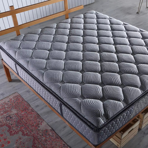 Spring <b>Mattress</b> Pocket Spring Removable Cover 25cm Thickness Grey Diamond Design High Comfort Bedroom Use ALPHA - Product Image 1