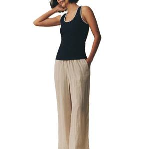 Meilleure vente nouvelle mode femmes débardeurs avec Logo Slim Fit plaine longue Fitness hauts d'entraînement respirant durable OEM - Product Image 4