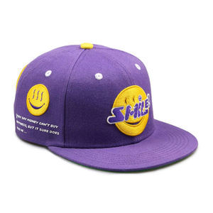 Casquette Snapback Unisexe à Visière Plate en Coton, Respirante, Imperméable, Broderie 3D, Sportive, Basketball, Réglable, Streetwear, Hip - Product Image 1