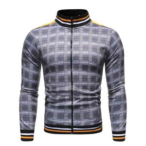 Chaquetas Bomber de Lona Impermeable con Diseño Impreso Personalizado para Hombre, Estilo Urbano - Product Image 1