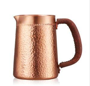 Stylish <b>copper</b> <b>jug</b> suitable for storing chilled water drinks or beverages while maintaining temperature for longer durations - Product Image 2