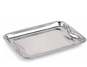 Copper Hammered Metal Serving Tray Handmade Wholesale Decorative Table Top Unique Design Indian <b>Gift</b> <b>Hamper</b> Metal Serving Tray - Product Image 5