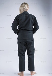 Uniforme jiu jitsu brésilien personnalisé pour femmes, haute qualité, avec conception de motifs et patchs personnalisés - Product Image 5