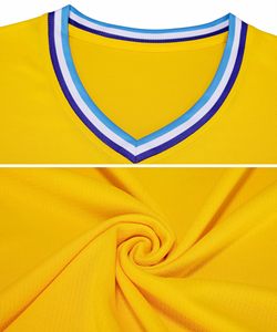 Maillot d'entraînement de basketball unisexe respirant à séchage rapide, sublimé, personnalisé, en maille sans manches, en polyester, pour l'été - Product Image 3