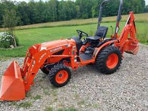 Tracteur à roues d'occasion d'origine pour Kubota B2320 23Hp 25Hp avec chargeur frontal de 30Hp 80Hp Garantie - Product Image 6