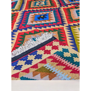 Tapis kilim Maimana Afghanistan 236 x 152 cm, tapis et ensembles traditionnels afghans - Product Image 4