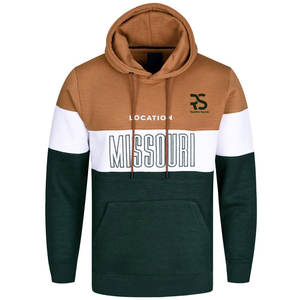 Haute qualité 100% coton mélangé poids lourd bouffée impression pull à capuche fermeture éclair complète US thermique surdimensionné sweat pour garçons - Product Image 5