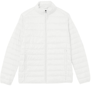 Blousons matelassés pour hommes avec logo personnalisé, mode hiver, design personnalisé, col en fourrure, vêtements d'extérieur streetwear, vente en gros - Product Image 4