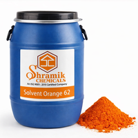 Colorant Orange 62 de Haute Pureté pour Solvants Industriels, Produits Chimiques Shramik CAS 52256378 pour Plastiques, Encres, Huiles, Carburants et Colorants pour Papier