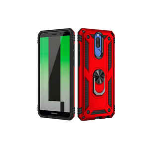 Coque de téléphone en silicone premium CPPL Vega Slim pour Huawei Mate 10 Lite, translucide, électro-plaquée, protection rouge - Product Image 4