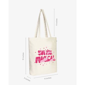 Sac fourre-tout à fermeture éclair élégant et charmant avec doublure en polyester - Product Image 3