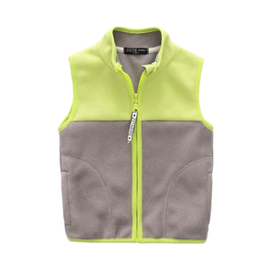 Nouveau gilet en polaire décontracté pour enfants, vêtements d'extérieur sans manches, imperméable, coupe-vent, respirant - Product Image 1