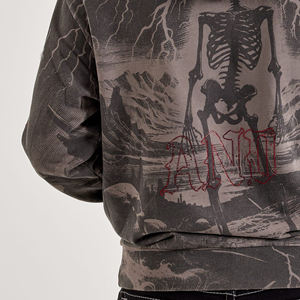 Manufacturer Custom Heavyweight <b>Hoodies</b> Plus Size Men's <b>Rhinestone</b> <b>Hoodies</b> cotton blended Men <b>Rhinestone</b> <b>Hoodies</b> - Product Image 4