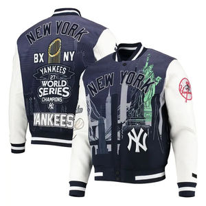 2025 Newest Style Male College Baseball Men <b>Bomber</b> <b>Jacket</b> <b>Vintage</b> Casual Unisex Winter Outdoor Lettermen <b>Jackets</b> OEM for Boys - Product Image 3