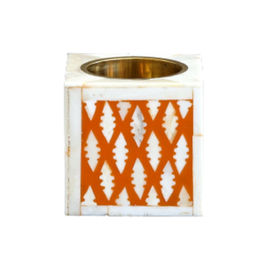 Wholesale Natural Polish Strong Frame <b>Bone</b> Inlay Bakhoor Burner with Decorative Style Top and Round Box Design for Gift Purpose - Product Image 2