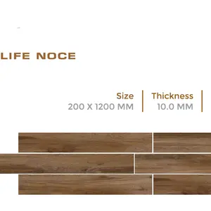 โมเดล Life Noce ในกระเบื้องไม้กระดานพอร์ซเลน 200x1200 มม. สําหรับพื้นห้องนอนกระเบื้องคุณภาพระดับพรีเมียมโดย Novac Ceramic