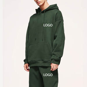 Ensemble de survêtements de sérigraphie surdimensionnés pour hommes surdimensionnés ensemble de 2 pièces au prix d'usine en vente - Product Image 2